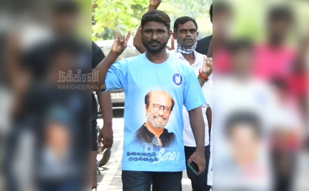 Rajni political entry  fans interview 